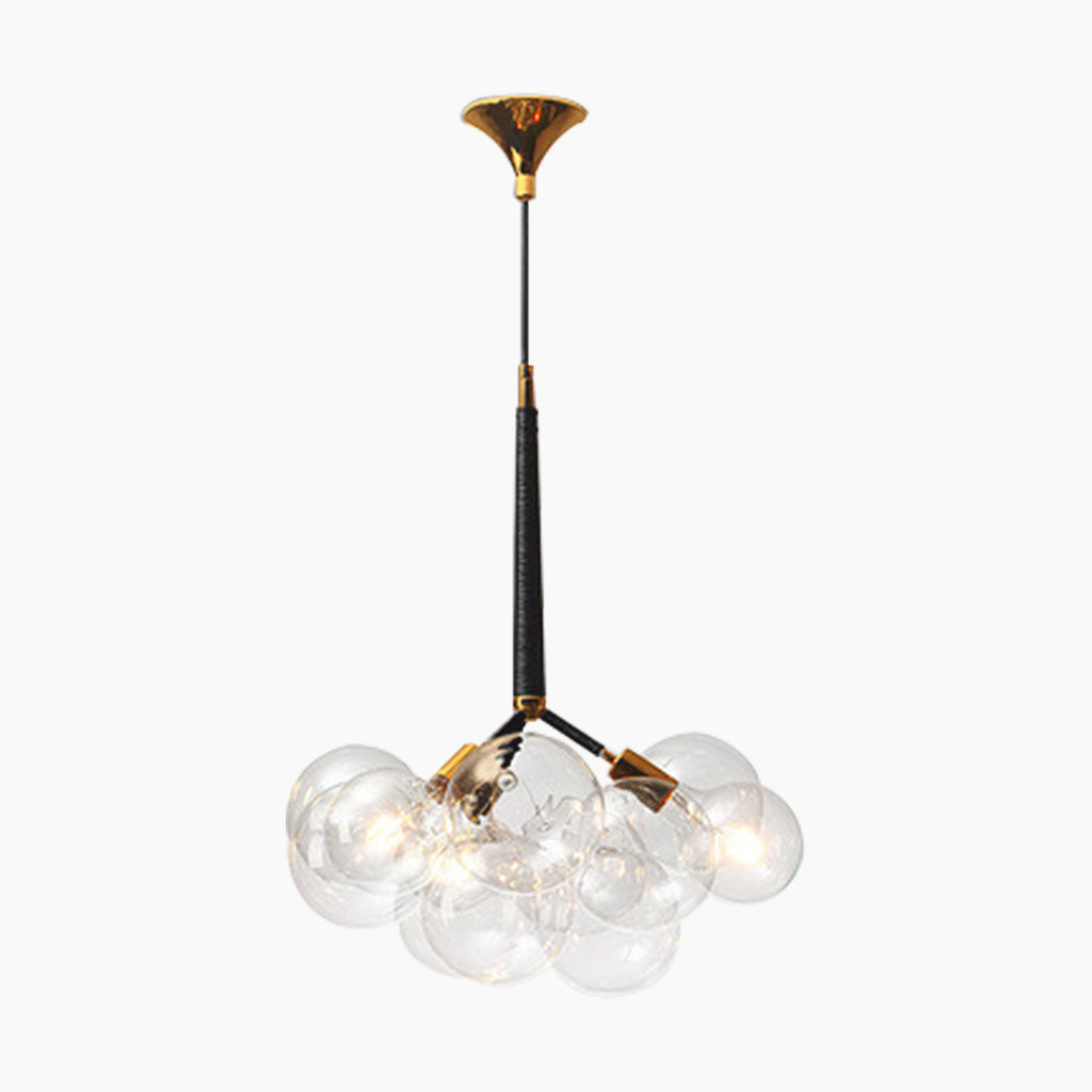 Chandelier Ceiling Light Glass Bubbles Cluster