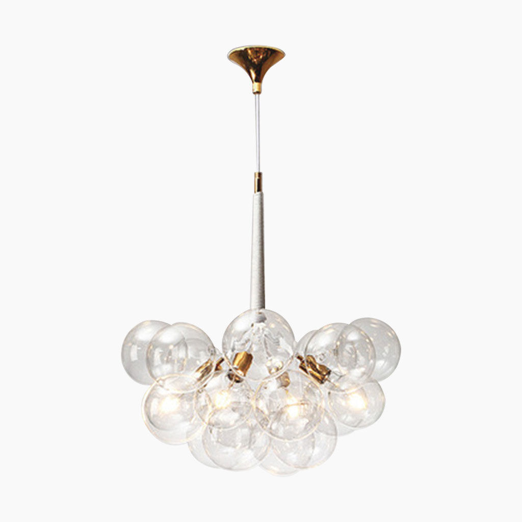 Chandelier Ceiling Light Glass Bubbles Cluster