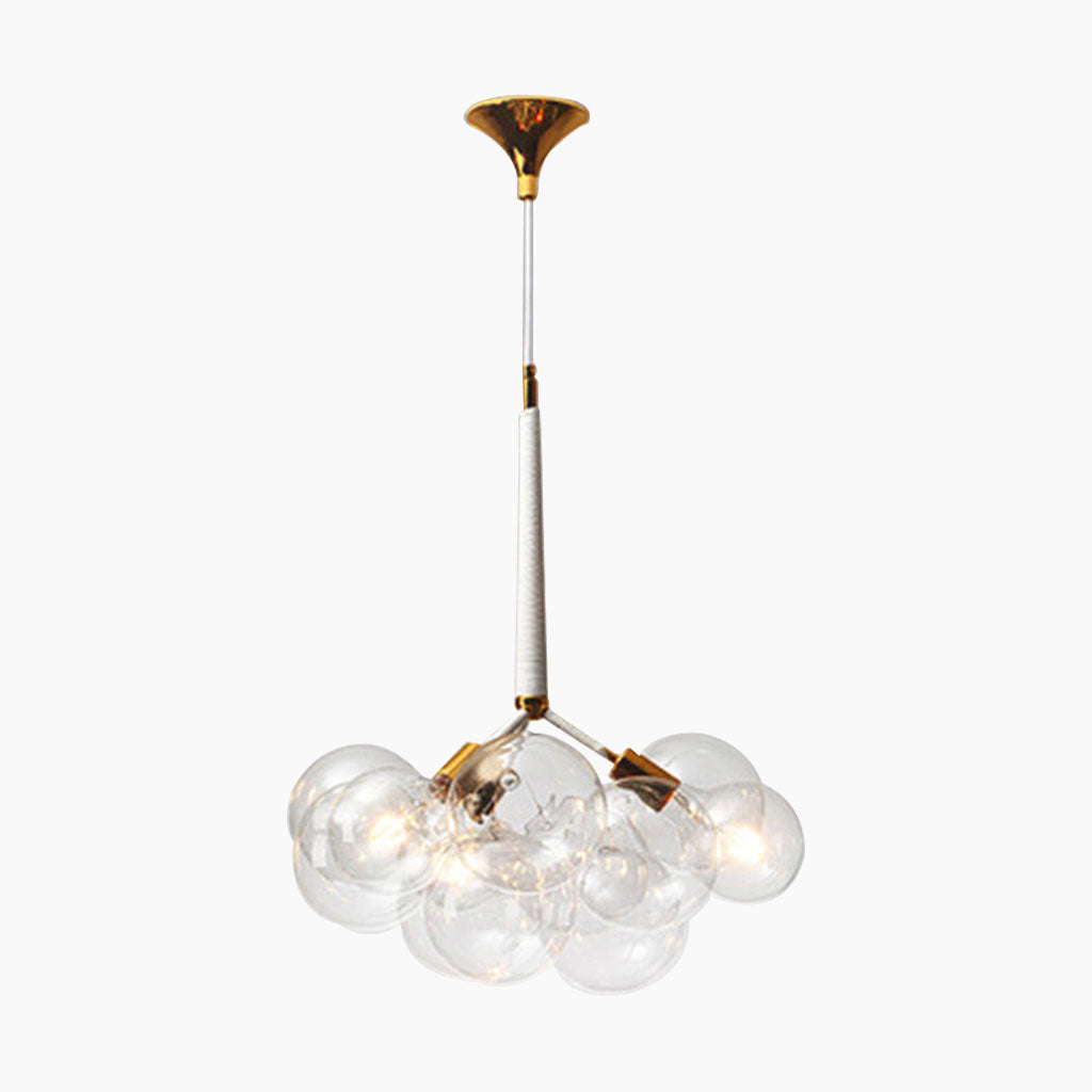 Chandelier Ceiling Light Glass Bubbles Cluster