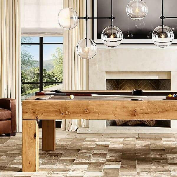 Glass Globe Mobile Linear Chandelier