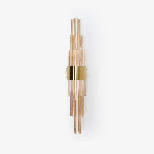 Gold Streamline Wall Lamp