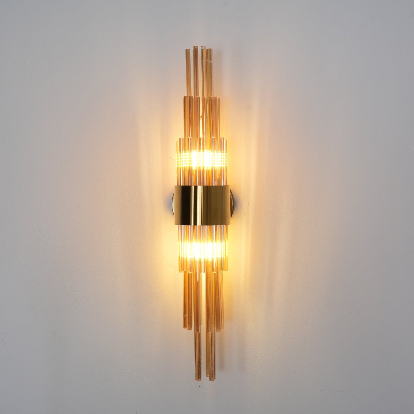 Gold Streamline Wall Lamp