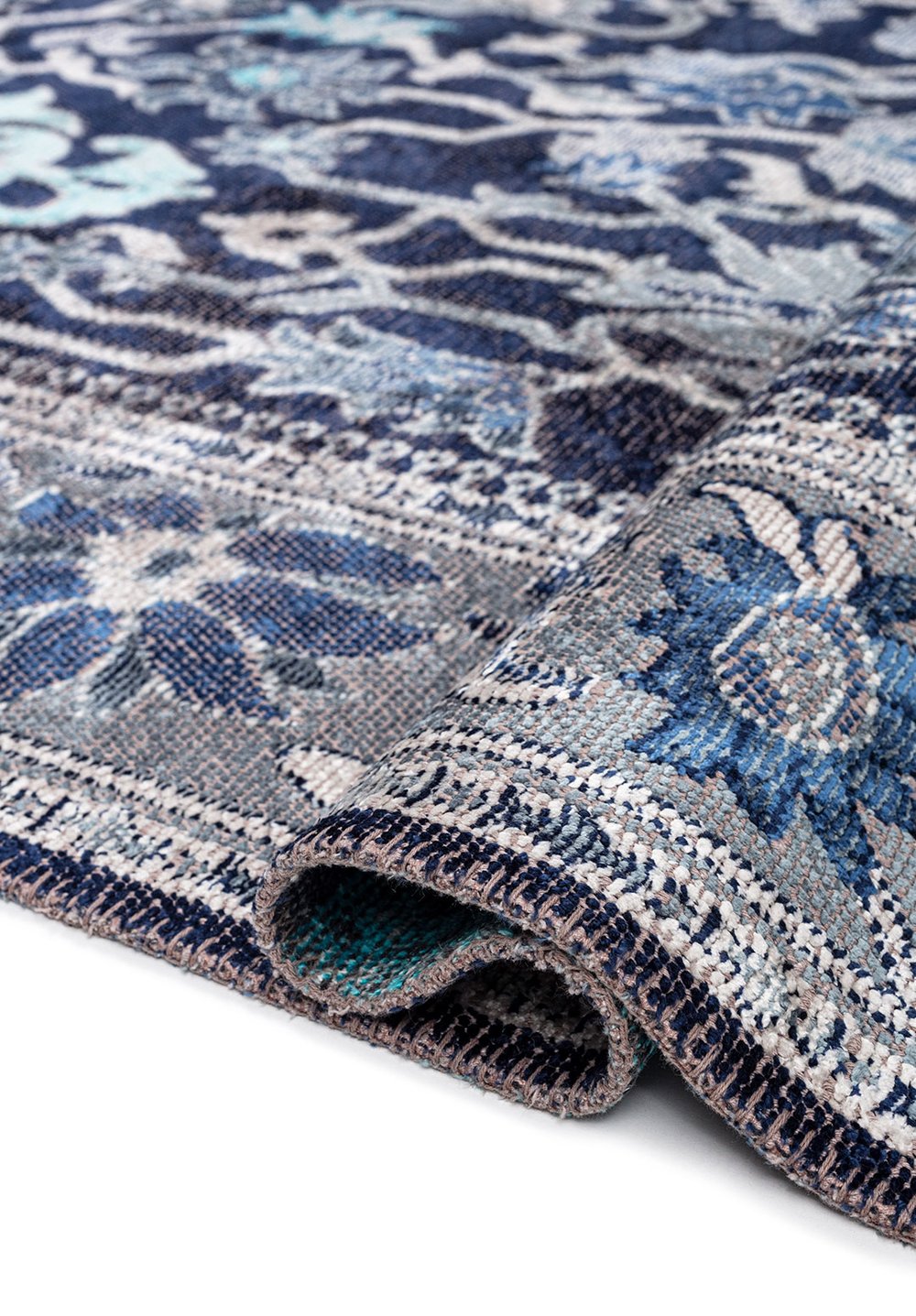 Grandeur Blue - Turquoise Rug