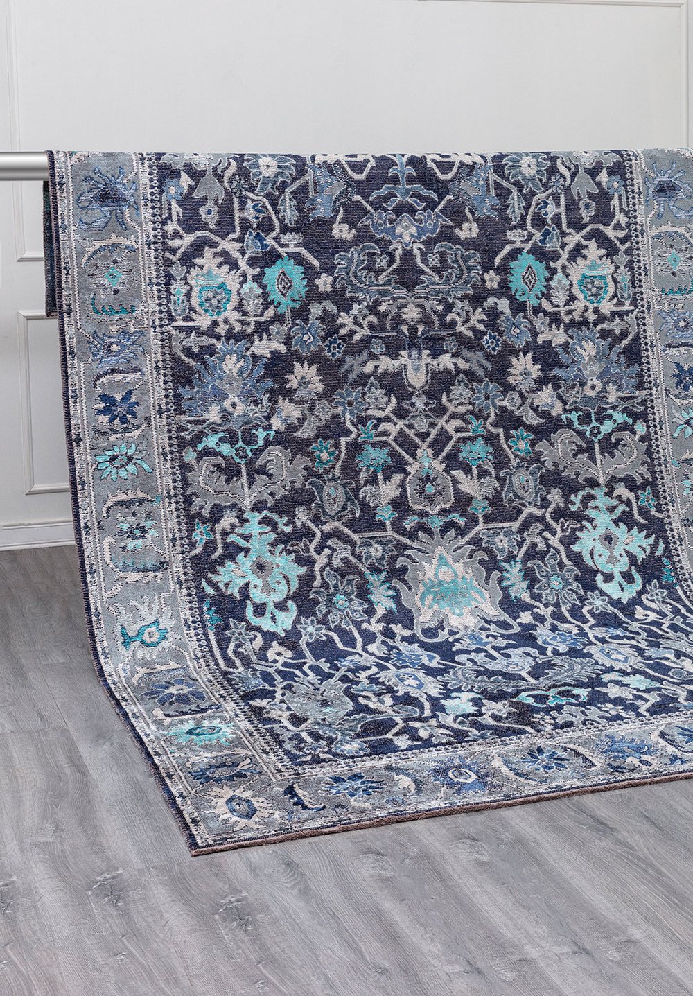 Grandeur Blue - Turquoise Rug