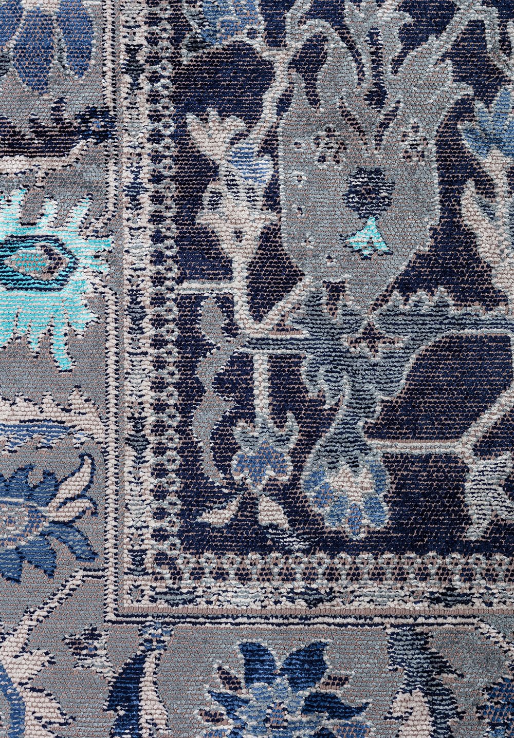 Grandeur Blue - Turquoise Rug