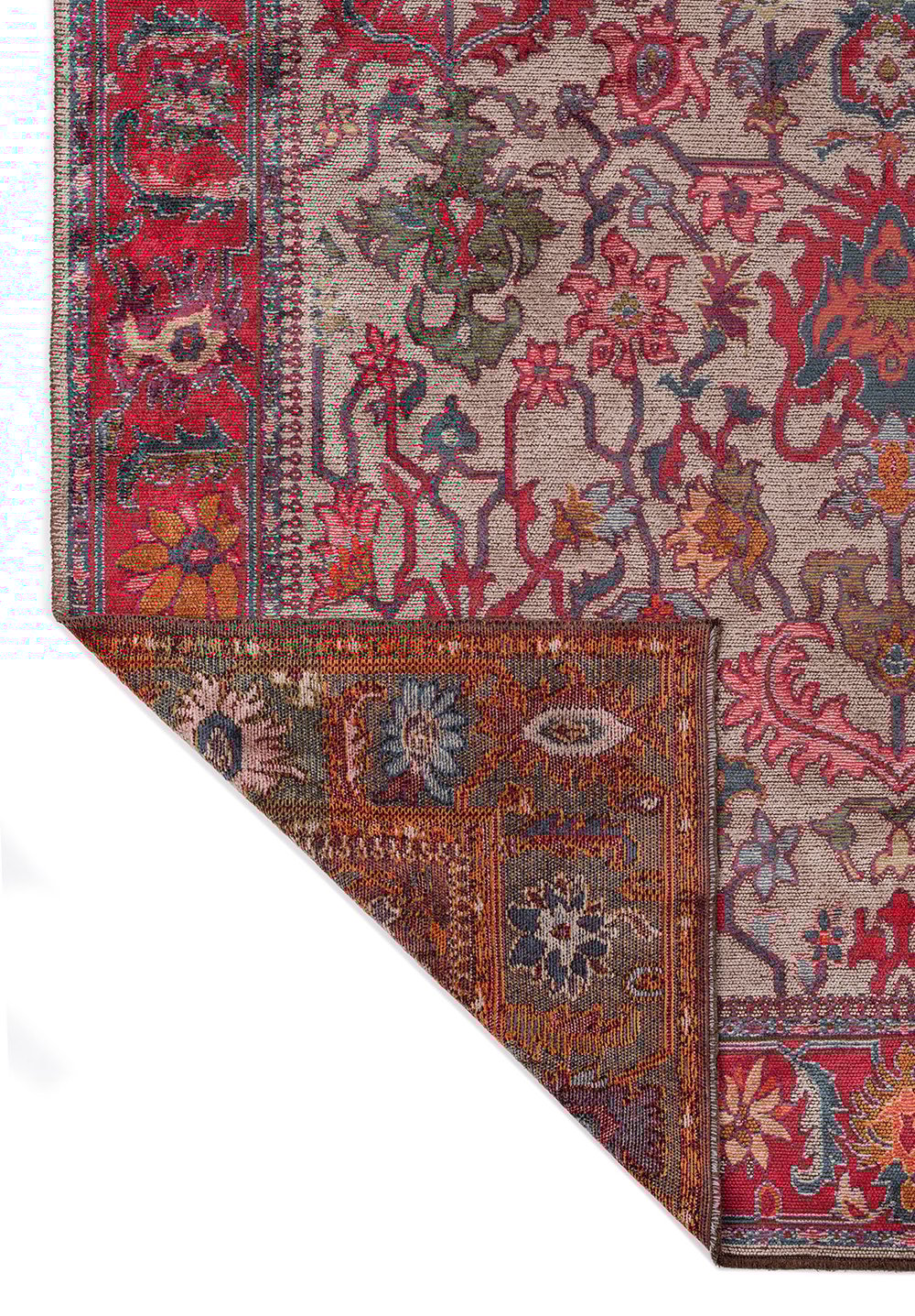 Grandeur Tile - Fuchsia Rug