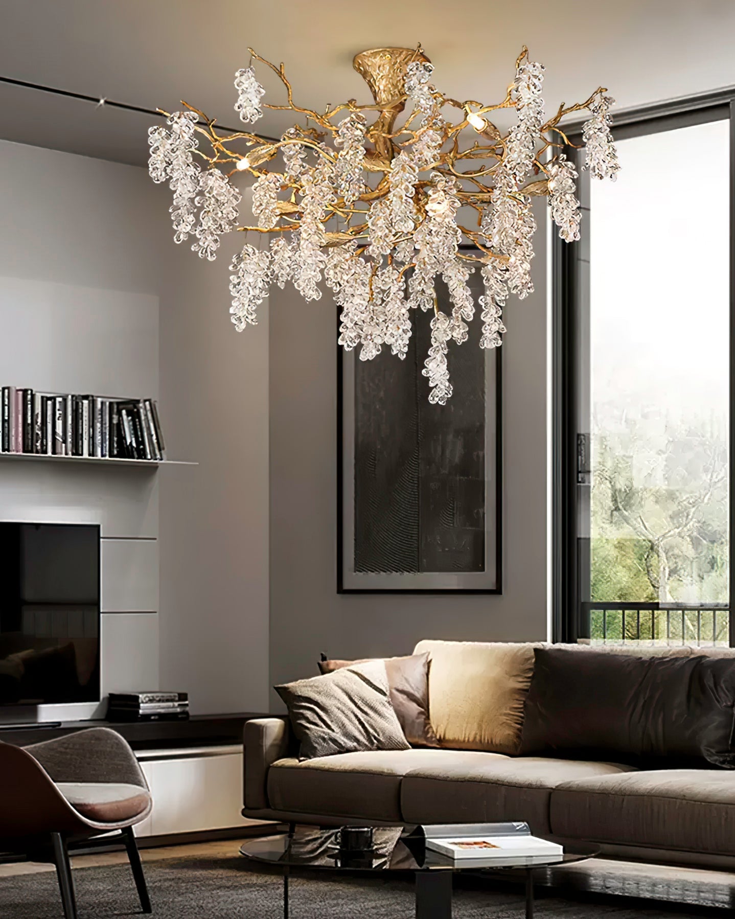 Grape Bunch Chandelier