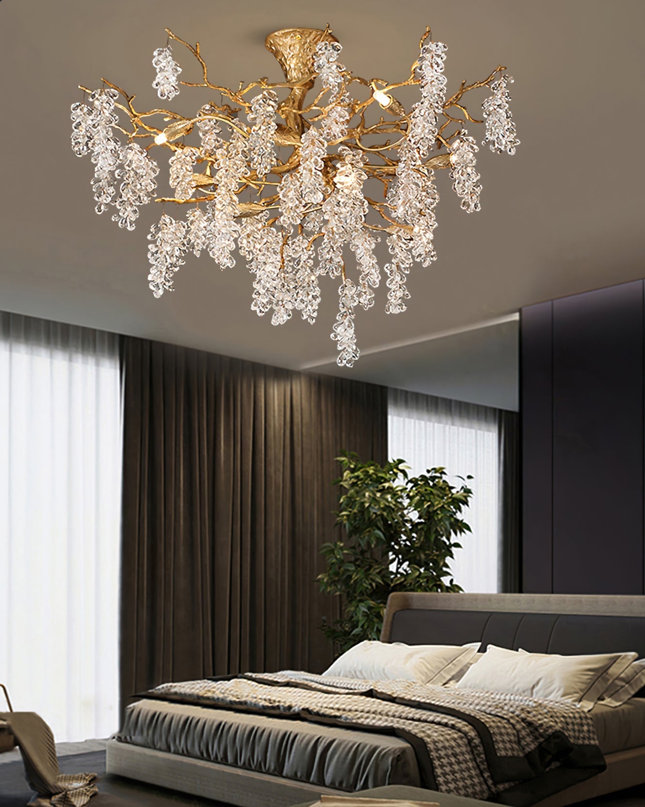 Grape Bunch Chandelier