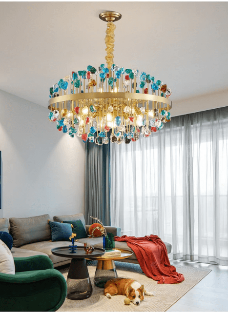 Greta - Luxury modern crystal chandelier