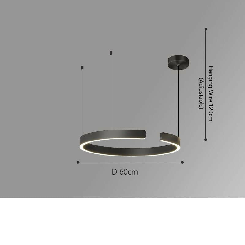 Gtoz - Chandelier Ring LED Modern Minimalist