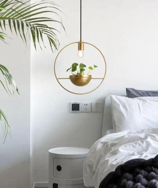 Gyda - Modern Nordic Planter Light