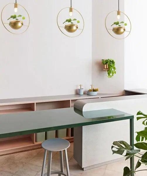 Gyda - Modern Nordic Planter Light