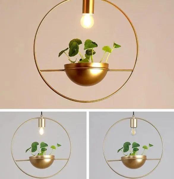 Gyda - Modern Nordic Planter Light