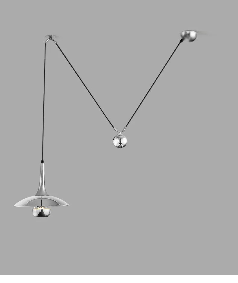 Designer creative height-adjustable shift UFO pendant lamps