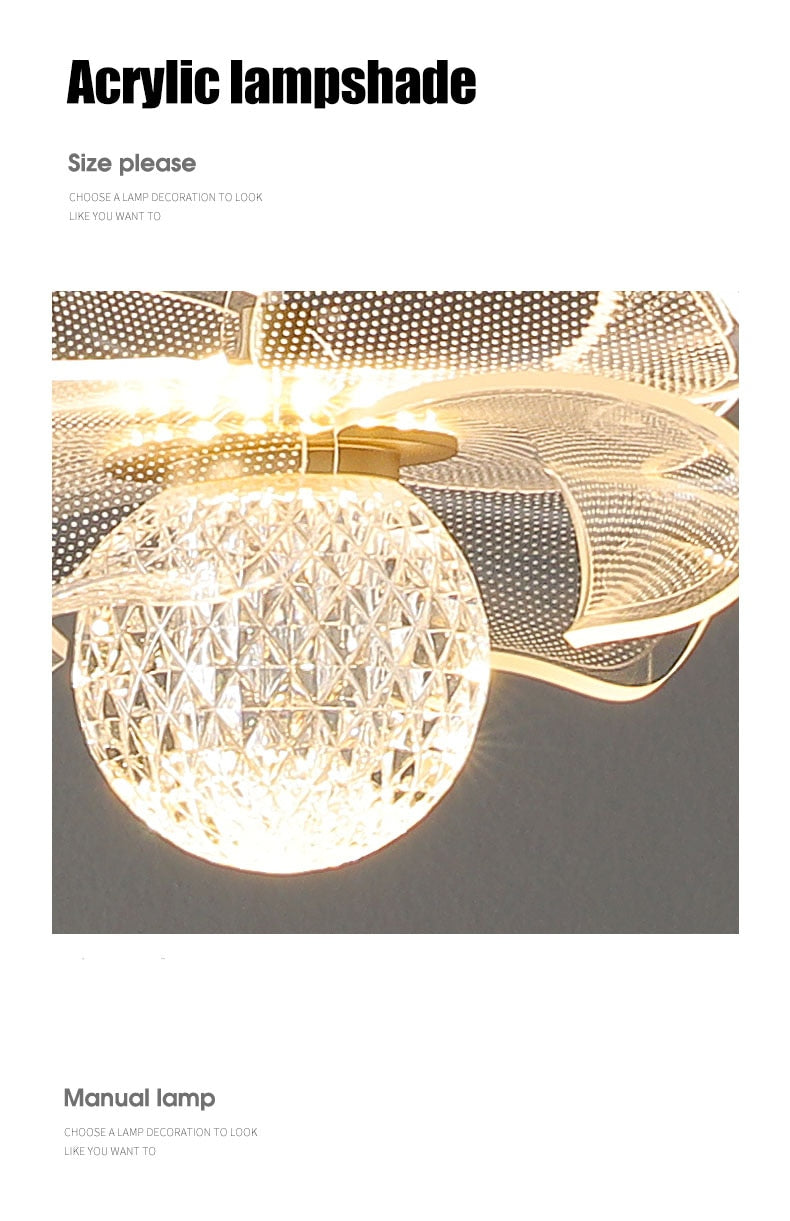 Lyf Dorian Butterfly Pendant Light