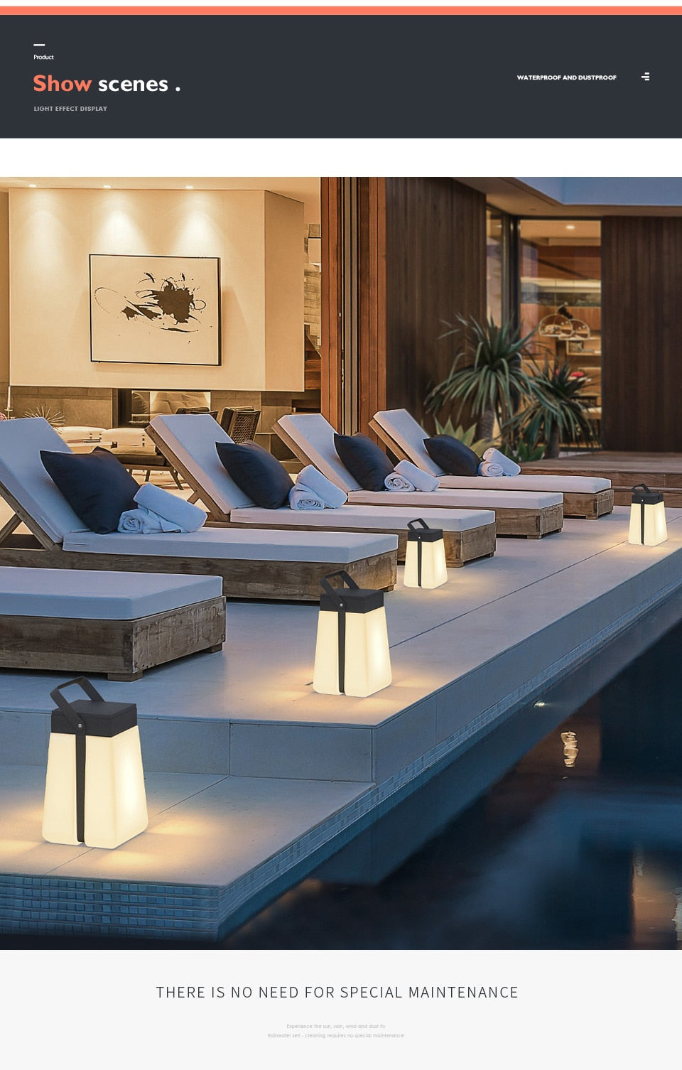 Vz Jayoo Waterproof Outdoor Lamp