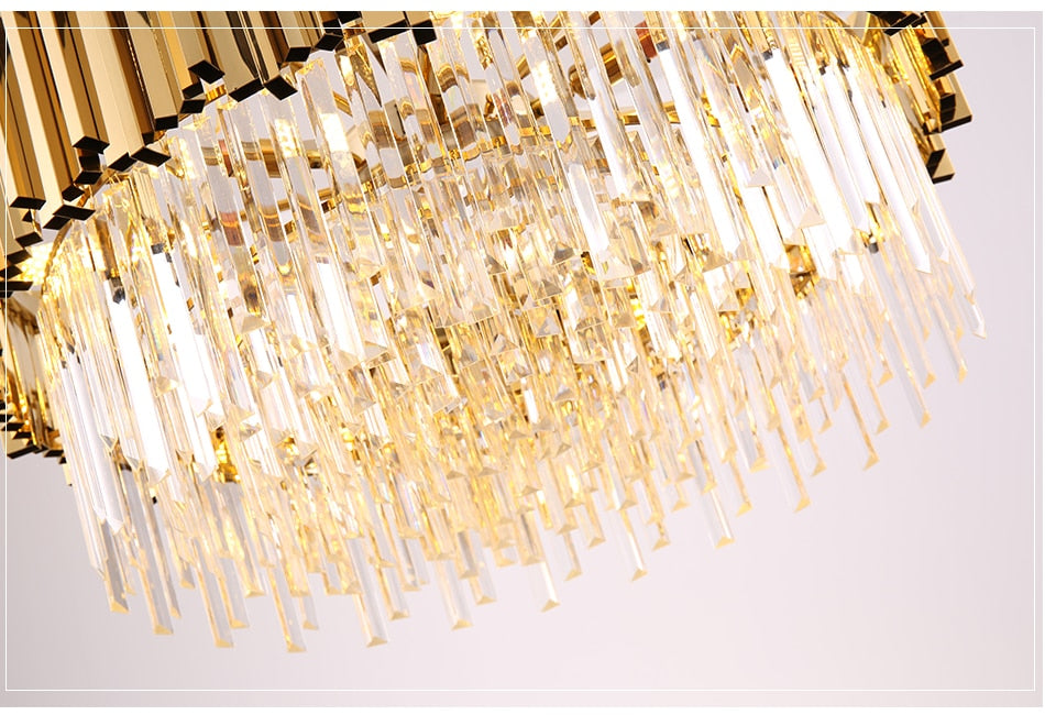 Ylk Sol Modern Crystal Chandelier