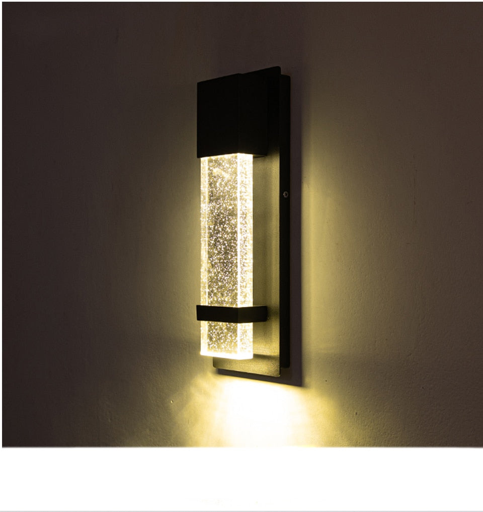 IIS New Led wall lamp PIR motion sensor outdoor IP65 waterproof