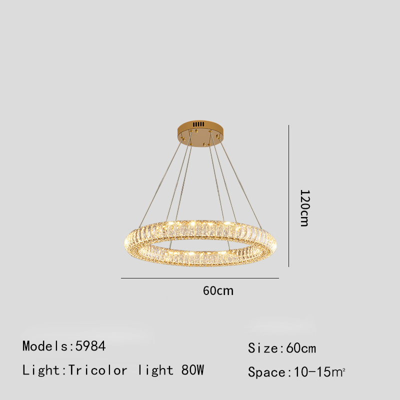 Ring Design LED Chandelier