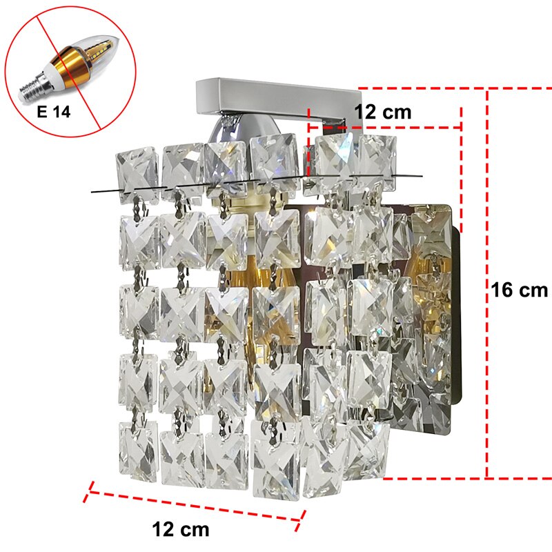 Lyf Nordic Crystal Wall Lamp