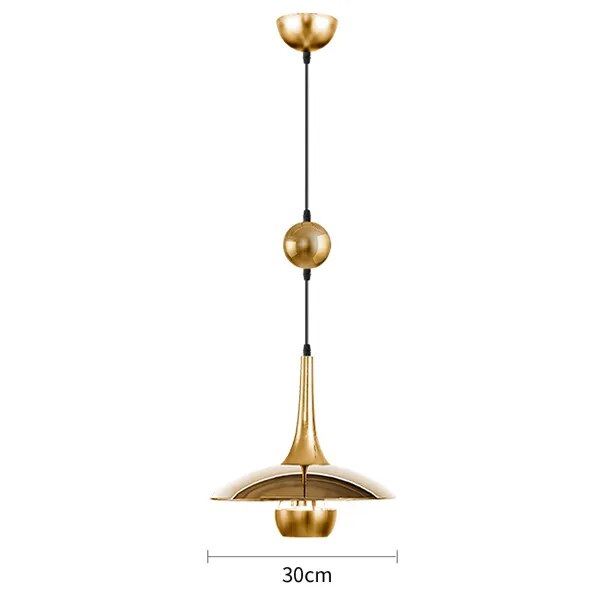 Designer creative height-adjustable shift UFO pendant lamps