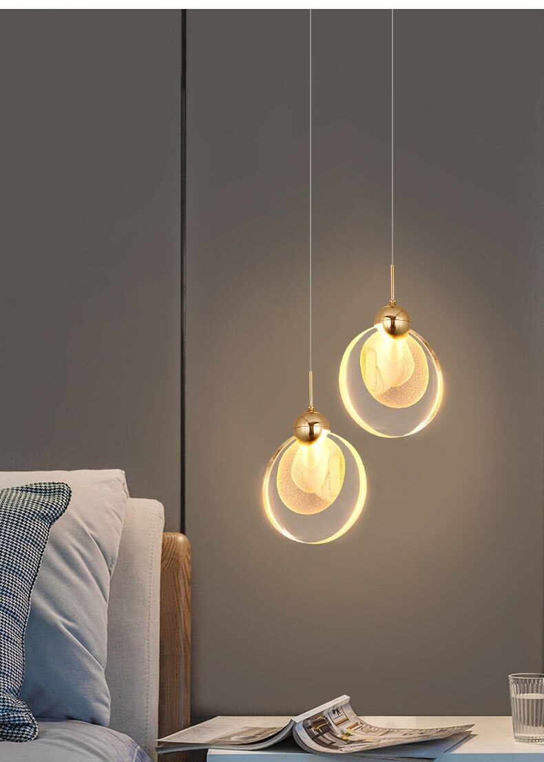 LYF Desdemona Crystal LED Pendant Light