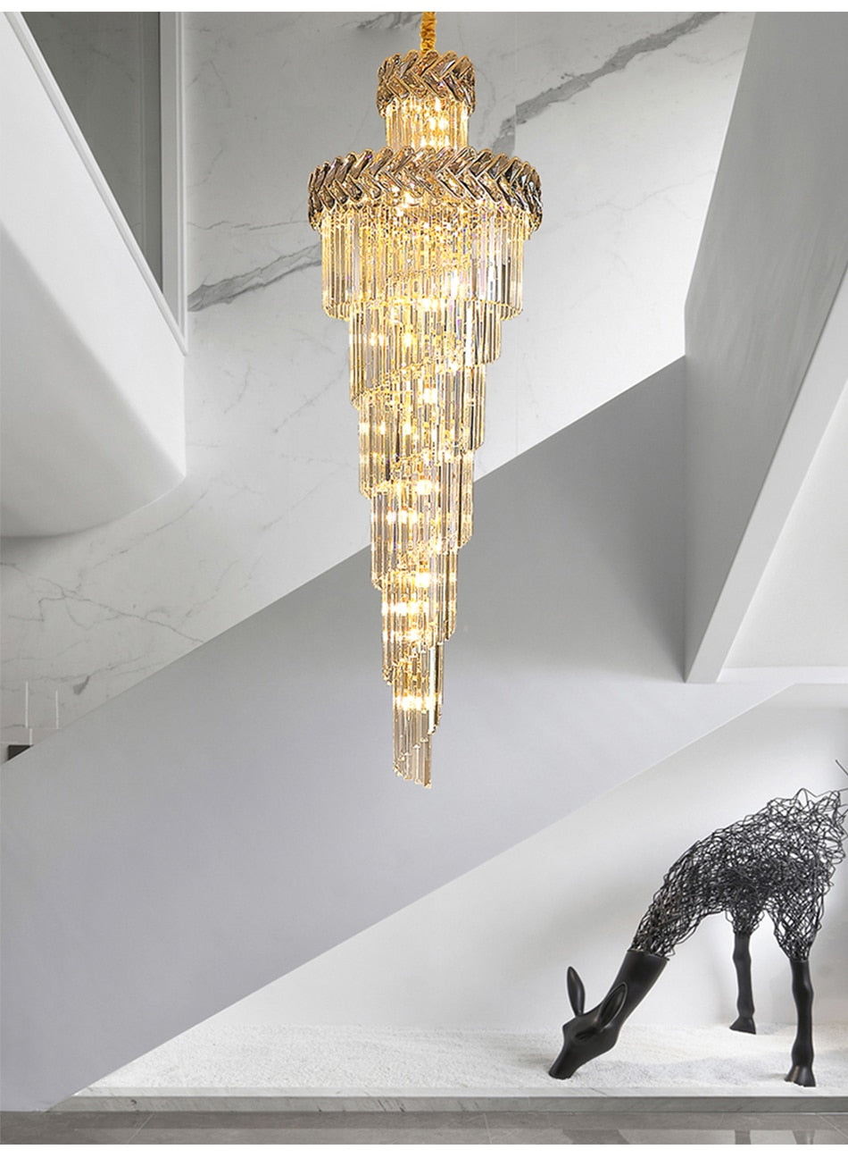 Ylk Tahlia Luxury Staircase Chandelier