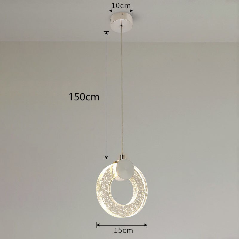 LYF Desdemona Crystal LED Pendant Light