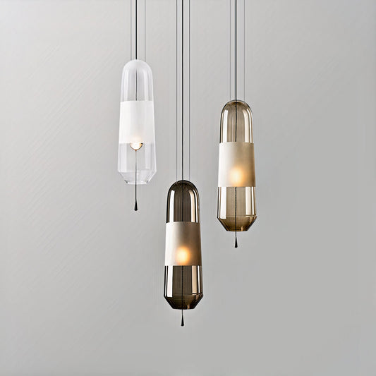 Wad Modern Glass Light Pendant Lamp