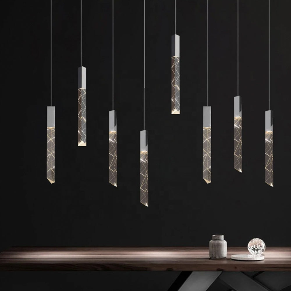 Ylk Averill Gold Chandelier Lamp