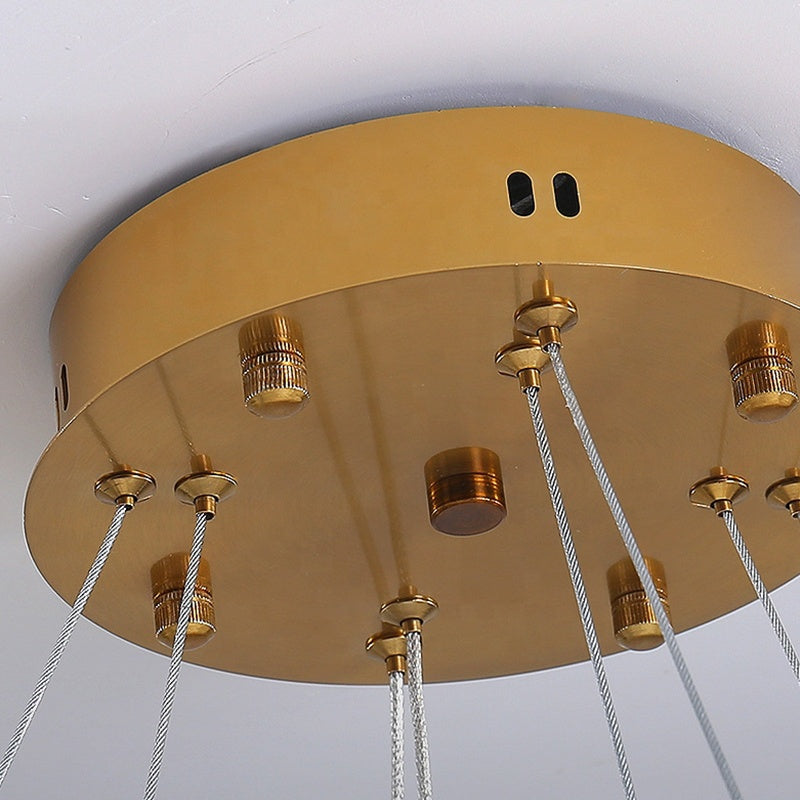 Ylk Mobius Ring Crystal Lamp