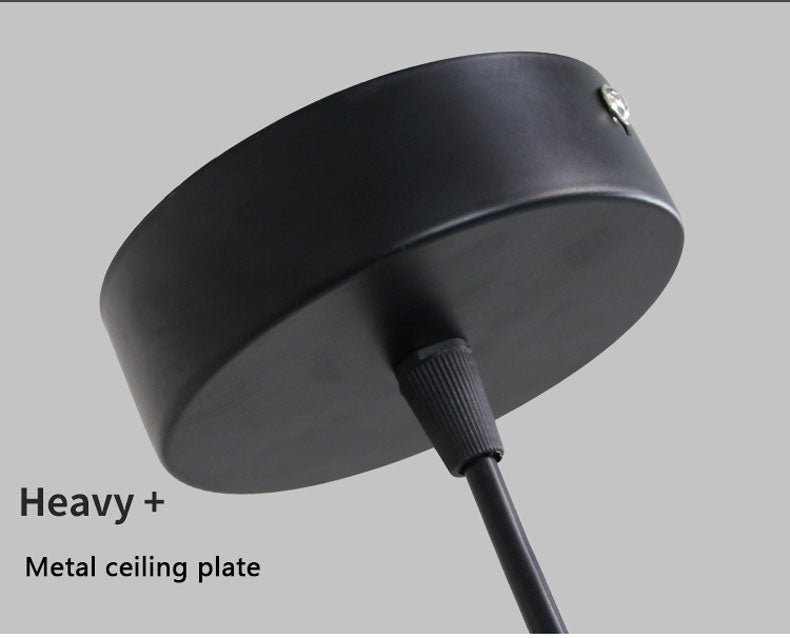 SERA Doble - Simple Modern LED Double Round Square Hanging Lamp