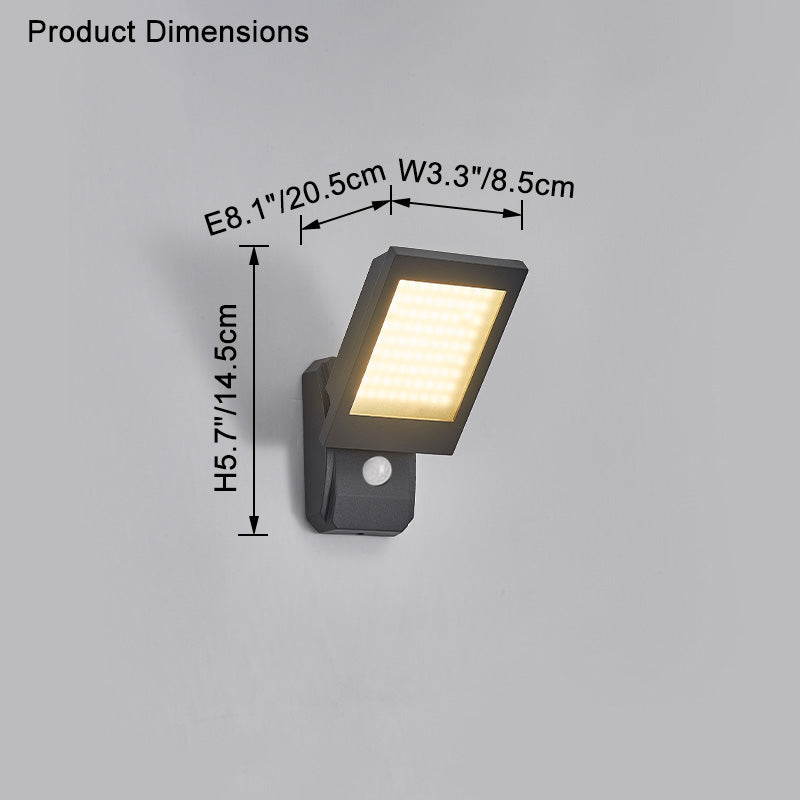 WOMO Motion Sensor Outdoor Wall Light-WM9071