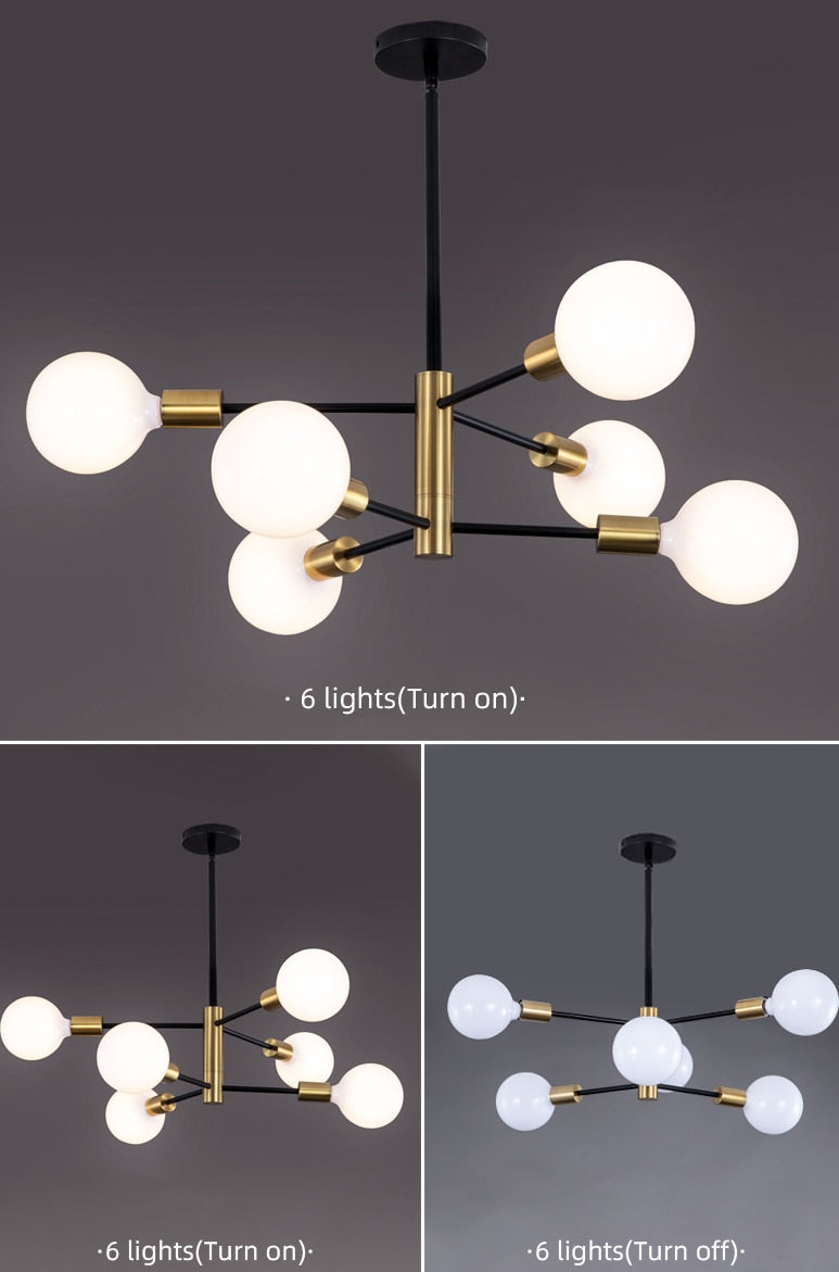 Oud Berenice Nordic Chandelier Elegance