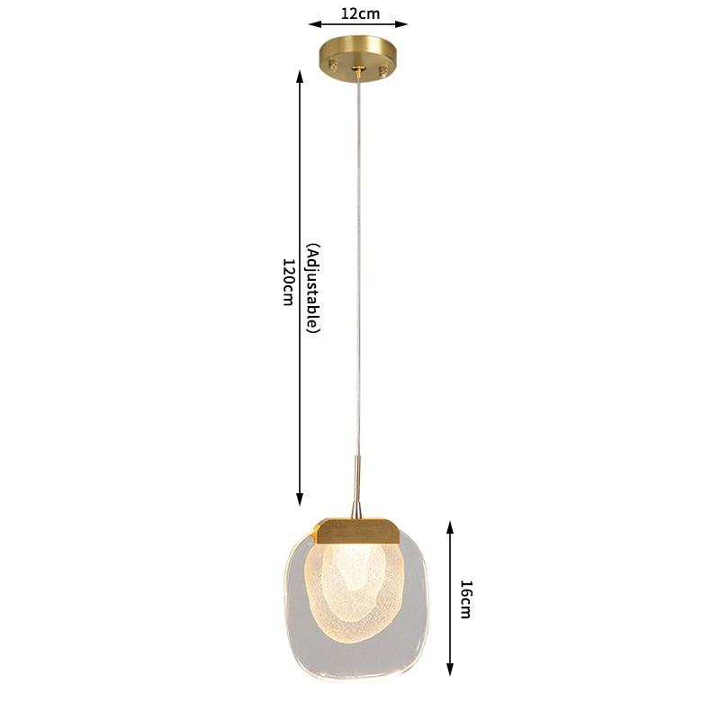 Ylk Crystal Elegance Pendant Lamp