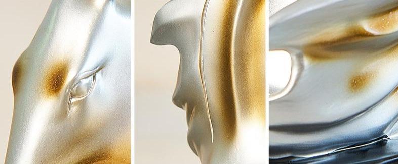 Horse-Shaped Artisan Horse Wine Holder