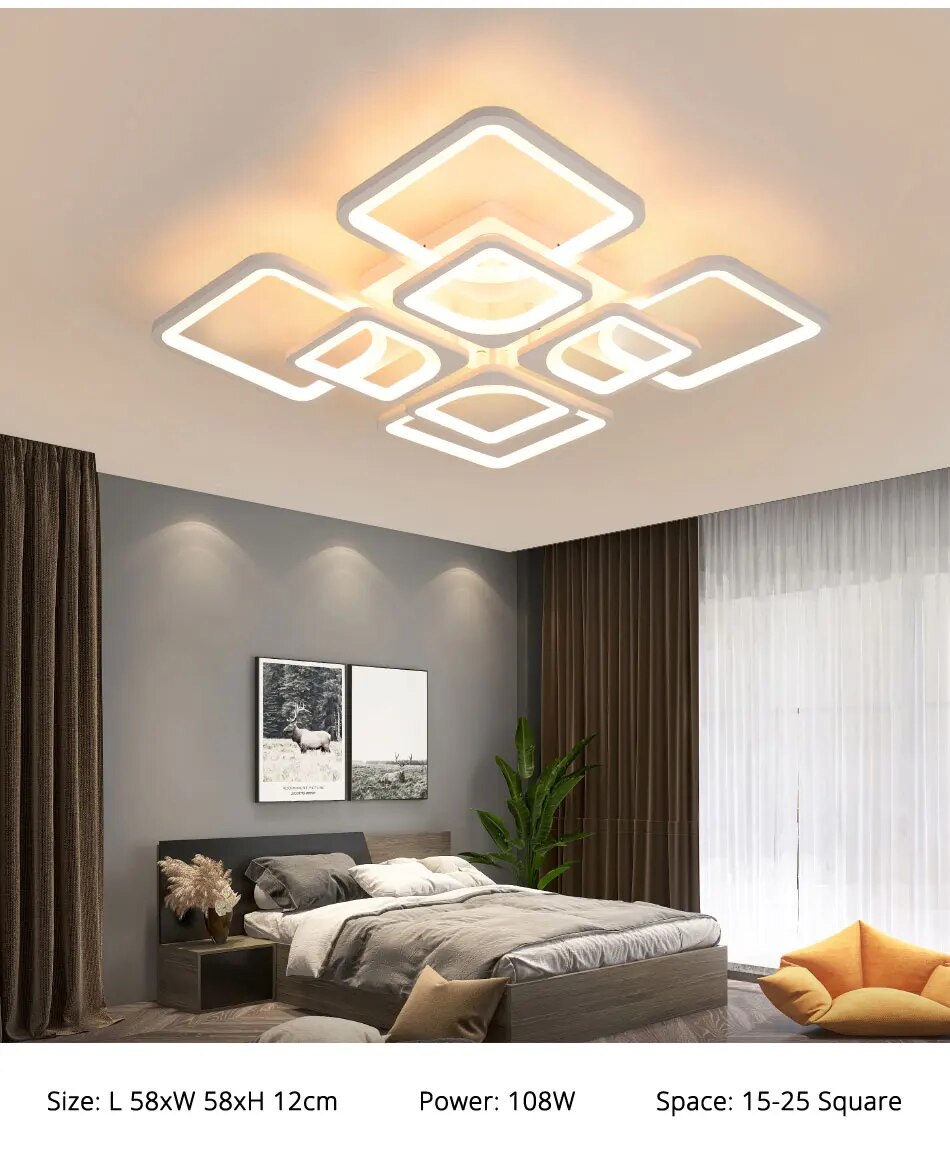 Qiyi Kaoli Modern LED Chandelier