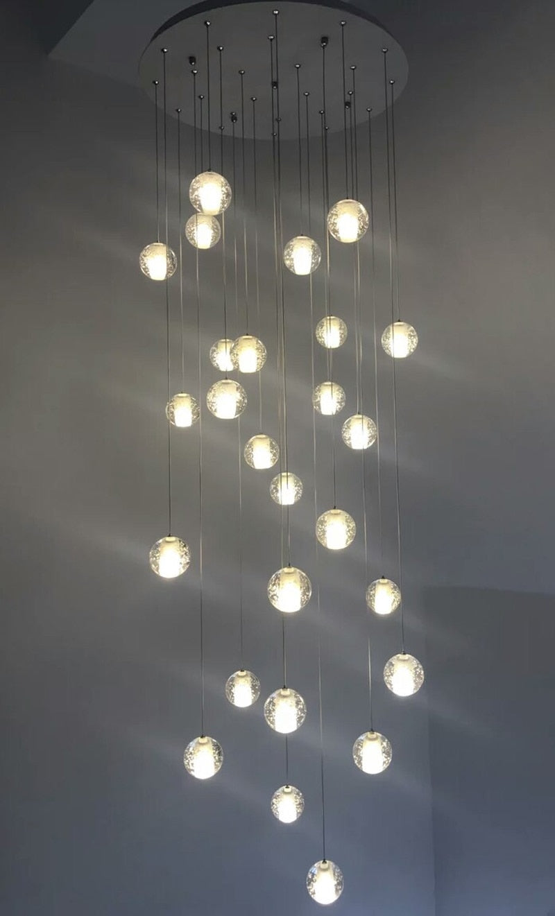 Ylk Luxury Bubble Crystal Chandelier