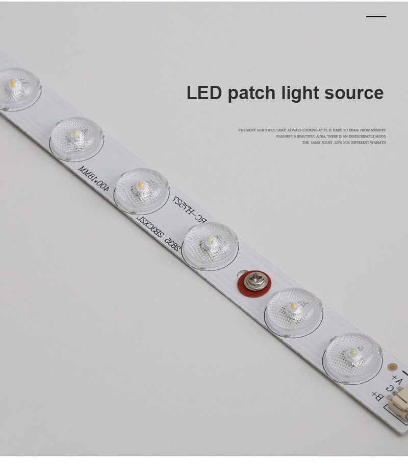 BAN Modern LED Nordic Mirror light wood Acrylic sconces