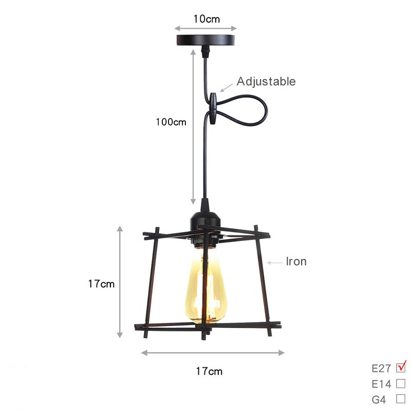 LYF 20-styles Daire Modern industrial style American retro country Pendant Lamp
