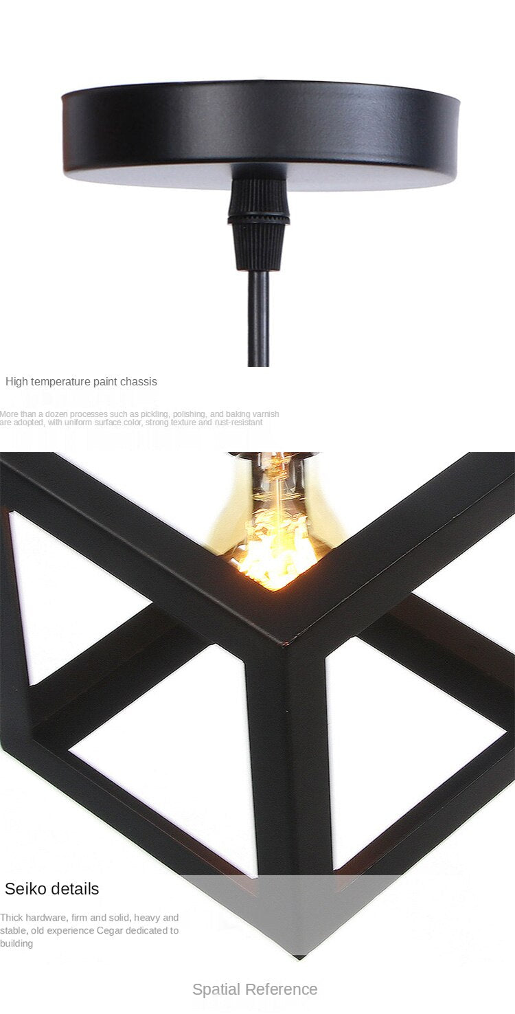 LYF 20-styles Daire Modern industrial style American retro country Pendant Lamp