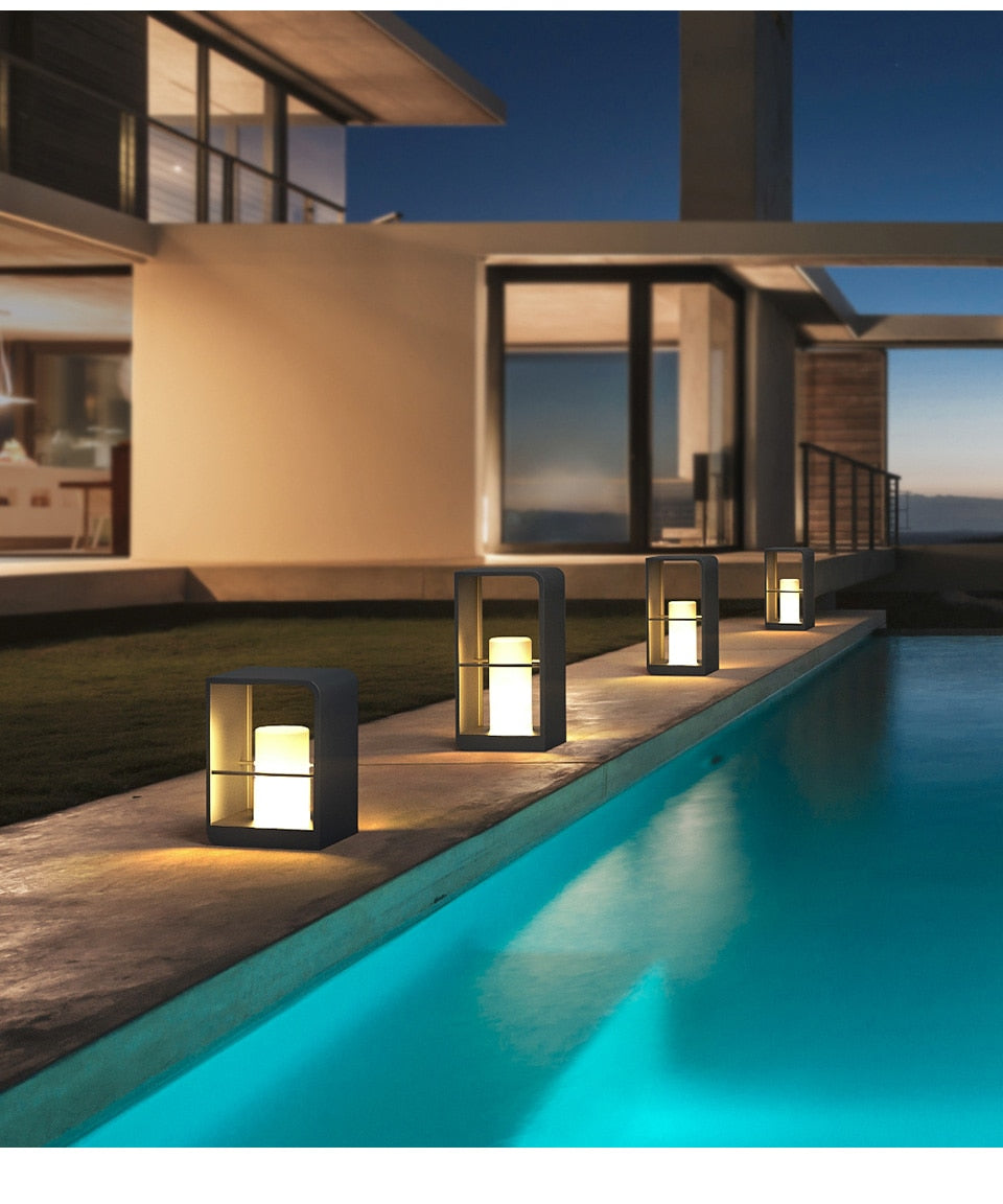 Vz Garea Outdoor Solar Garden Light