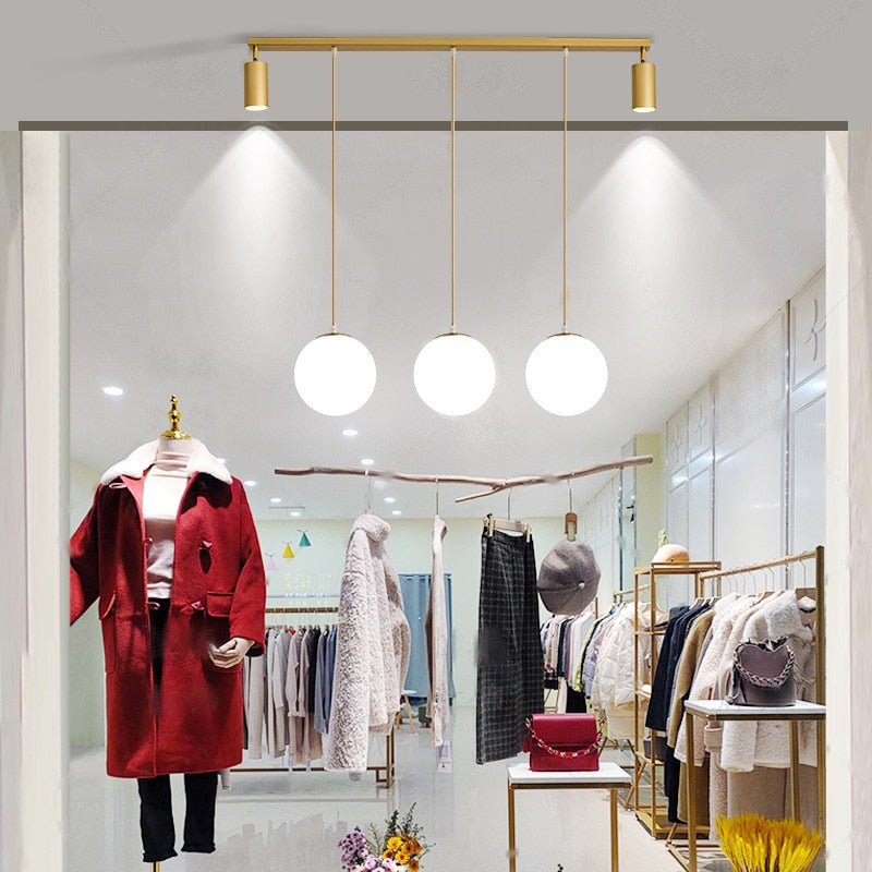 Wad Three Heads Spotlights Pendant Light