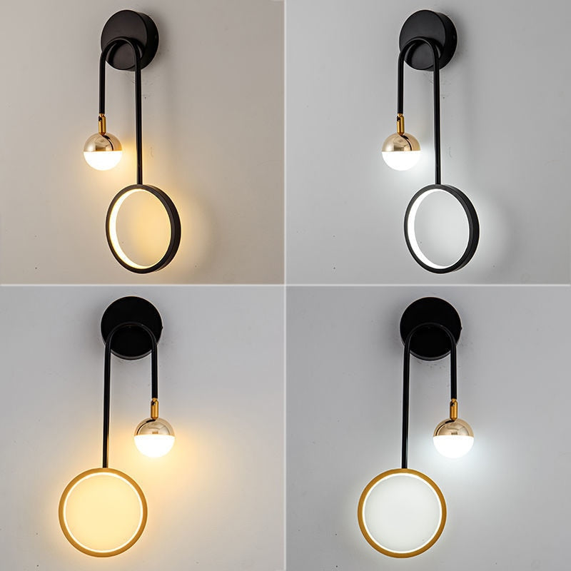 GRN Creative Nordic Modern Minimalist Bedroom Bedside Lamp