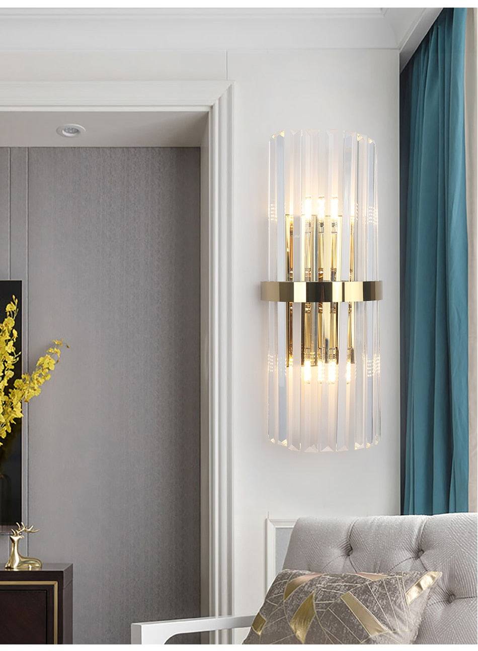 Ylk Dallen Luxury Crystal Wall Light