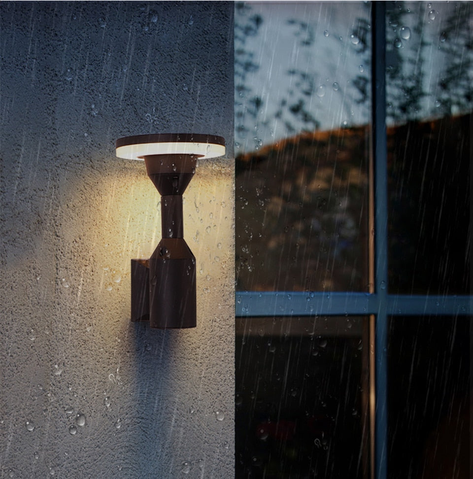 IIS 4-Model LED Outdoor Wall Lamp Creative Balcony Courtyard IP65 waterproof  lighting