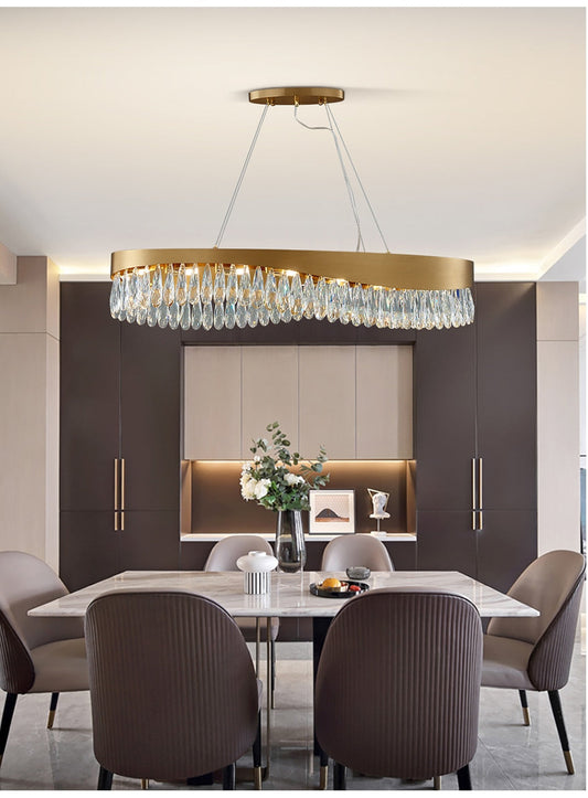 Ylk Luna Crystal Chandelier Light