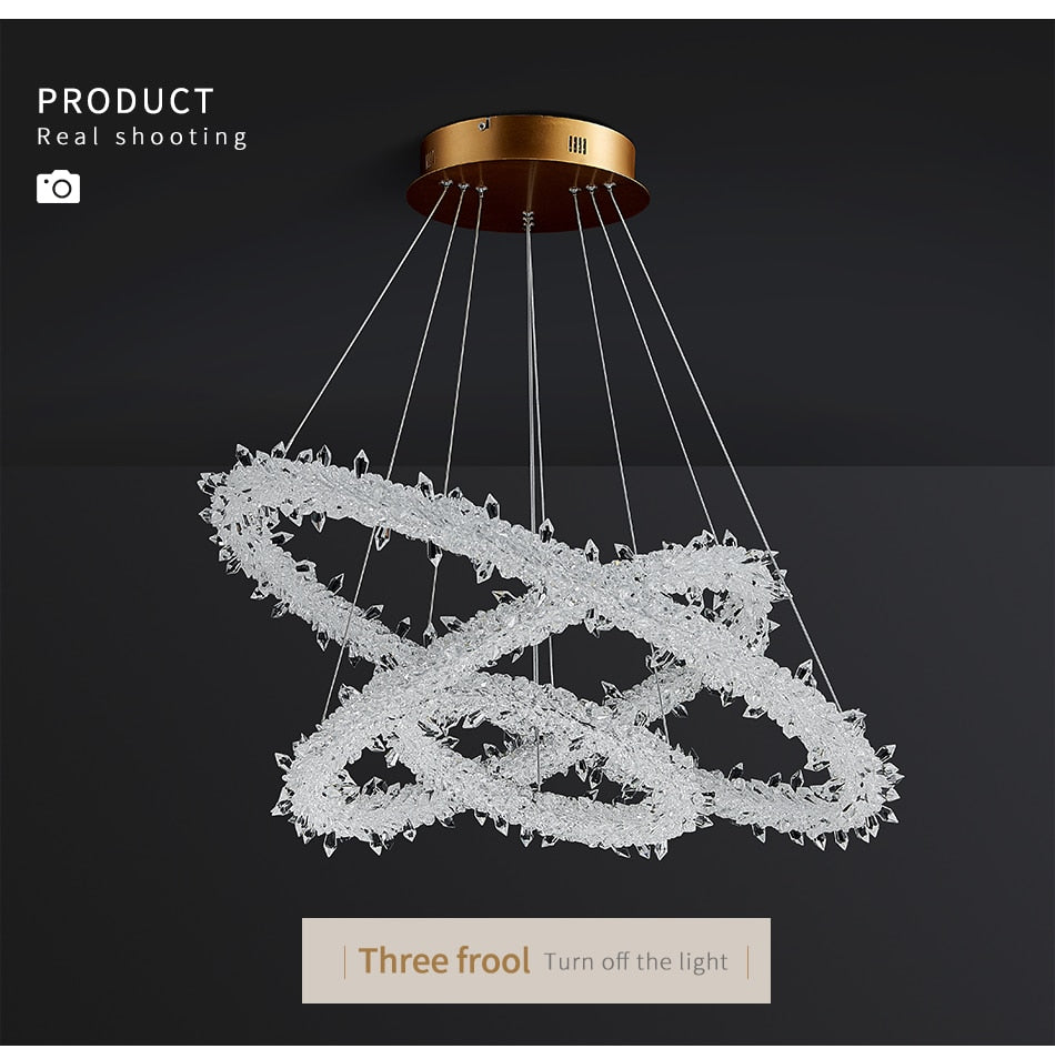 Ylk The Spike Crystal Chandelier