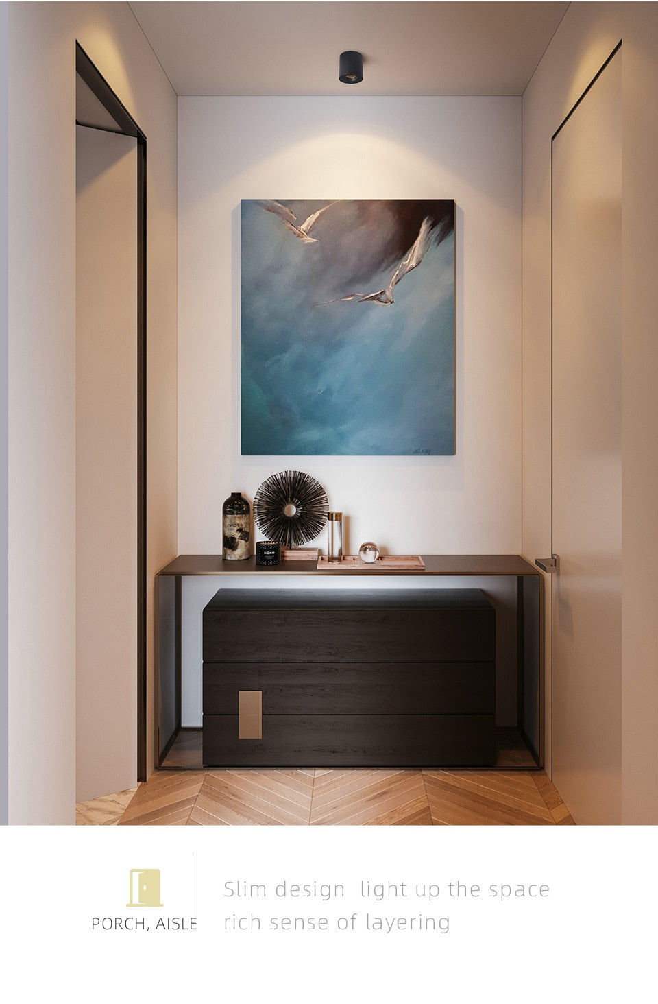 AiS LED Ceiling Light COB Super Anti-glare Spot Light Surface Mounted