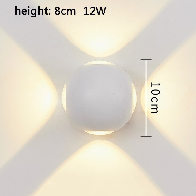 Won Chrysanthe Garden Waterproof Sconces